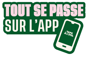 Tout se passe sur l'app !